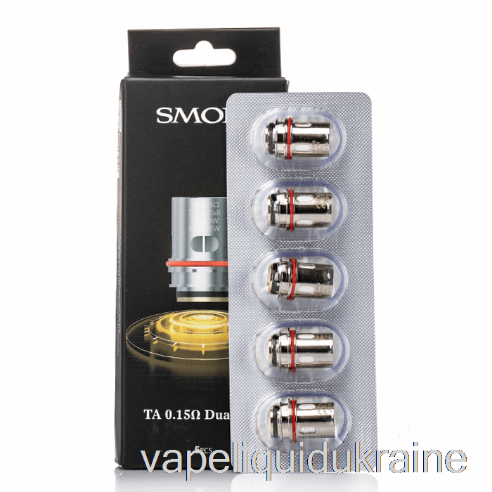 Vape Ukraine SMOK TA Replacement Coils 0.15ohm TA Dual Coils